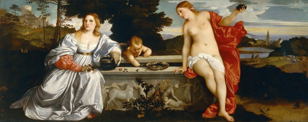Tiziano, Amor Sacro e Amor profano, 1514