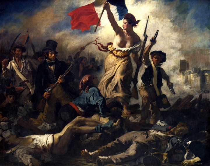 La Libertà che guida il popolo (1830), Museo del Louvre